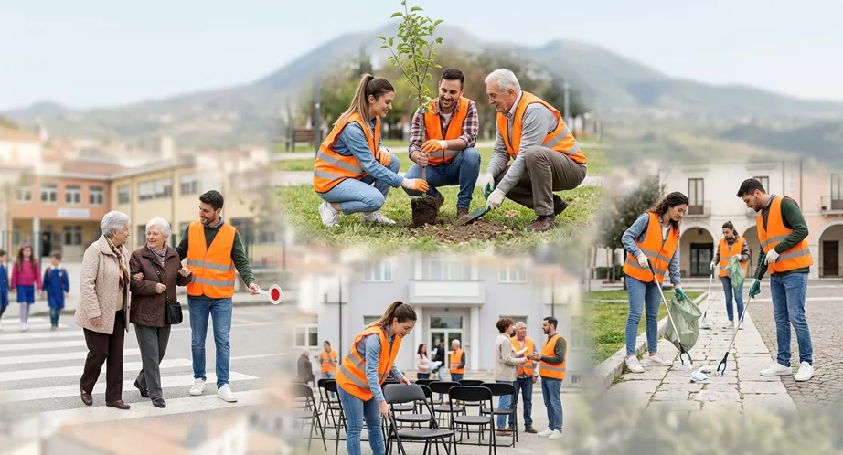 Reclutamento dei volontari di comunità